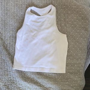 free people white nylon tank, size M/L
